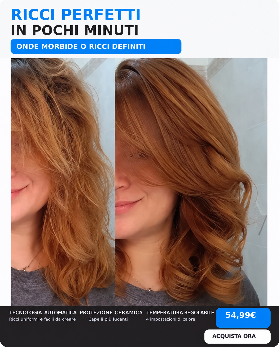 Ricci Perfetti in Pochi Minuti